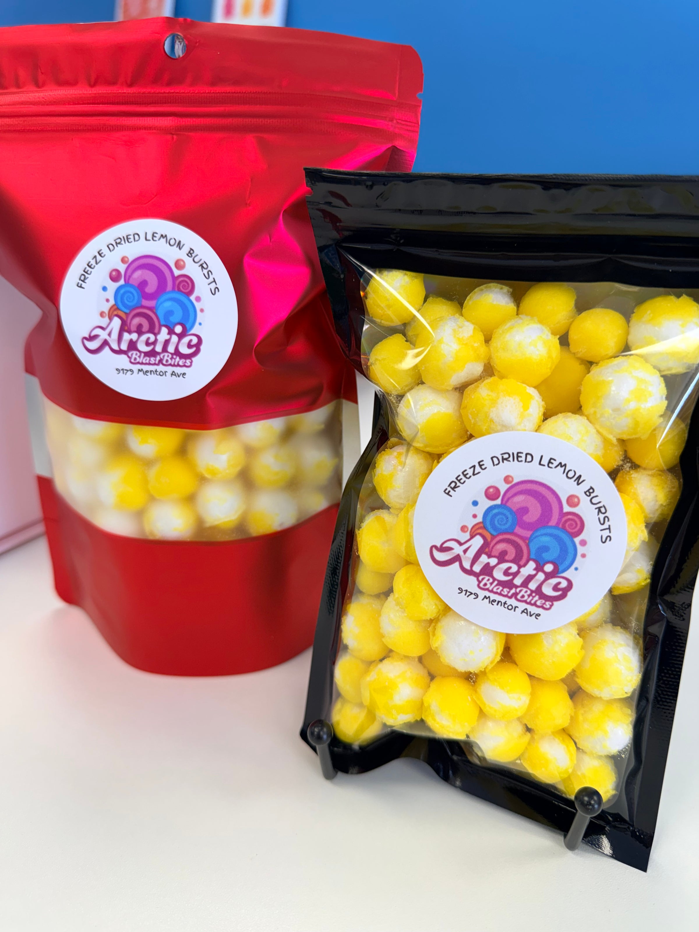Freeze Dried Lemon Heads | Arctic Blast Bites
